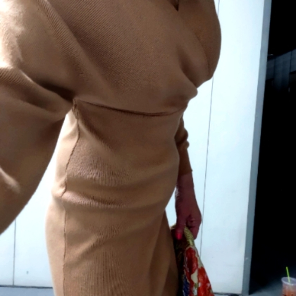 Sweater dress